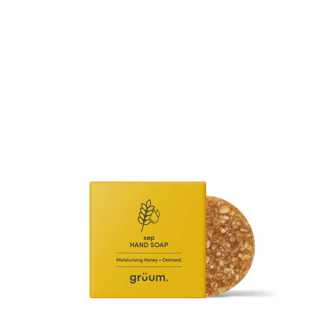 Honey oatmeal hand soap package