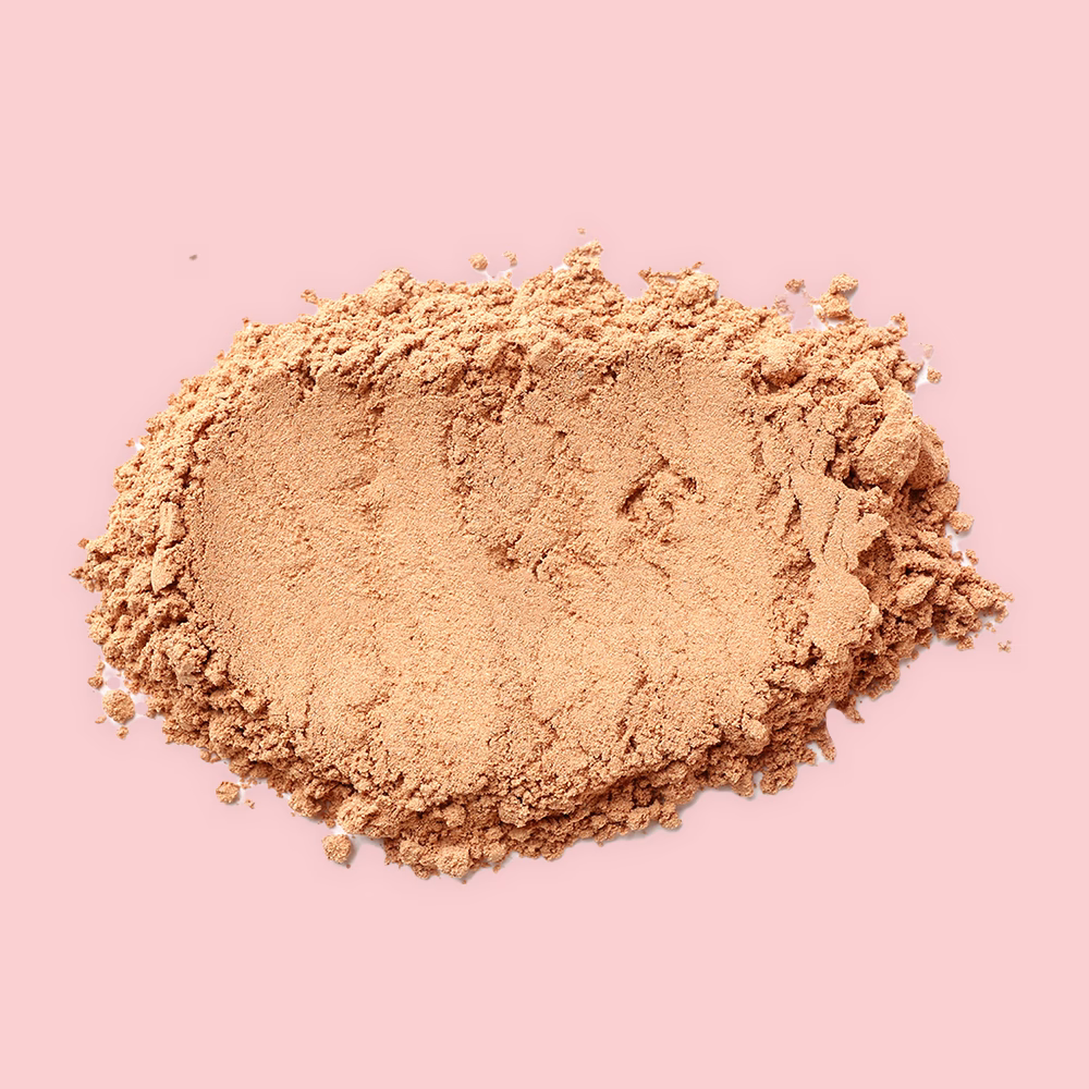 Pile of loose face powder