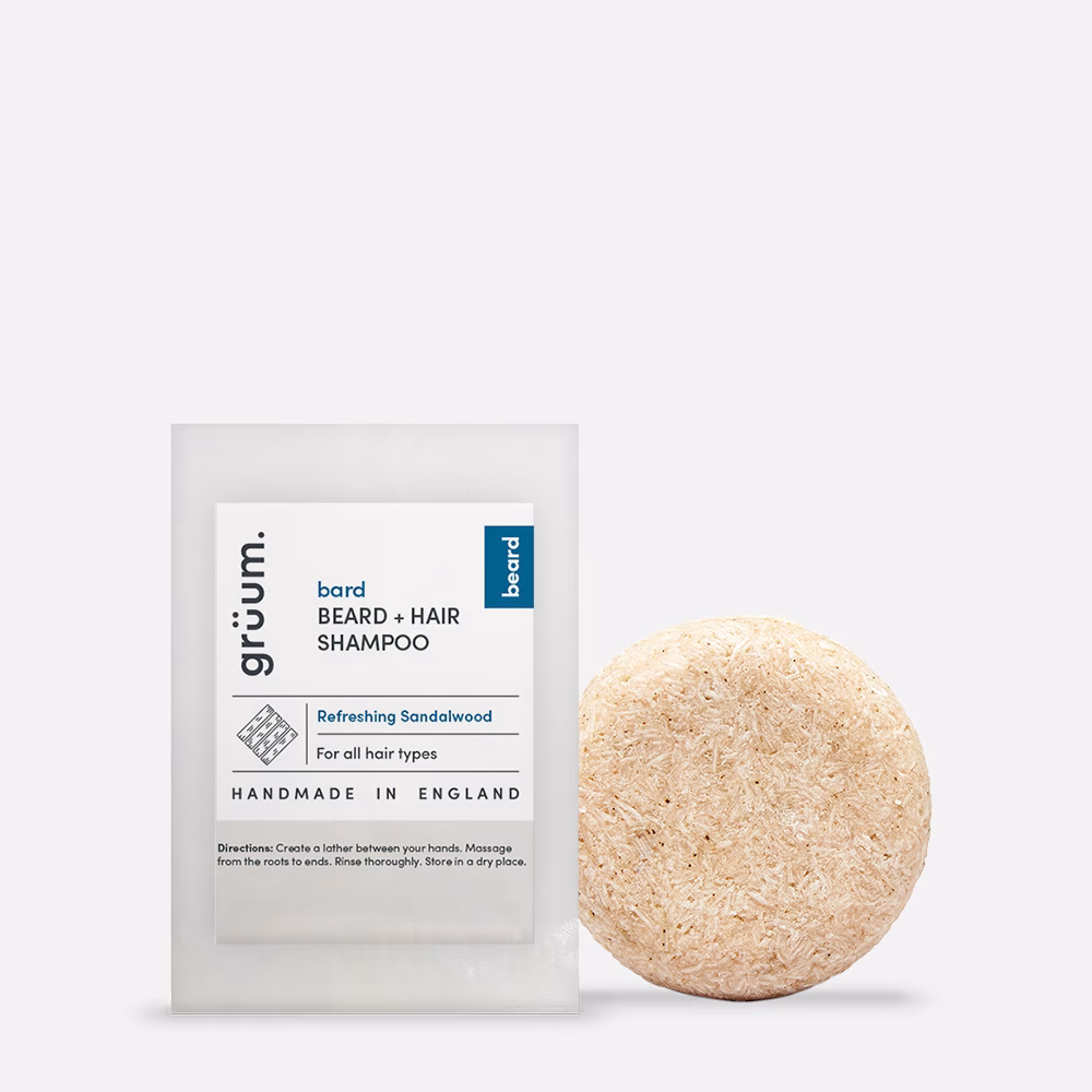 Beard and hair shampoo bar