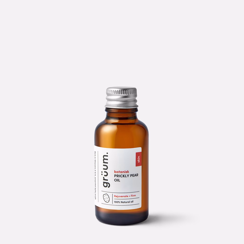 Bottle of prickly pear oil