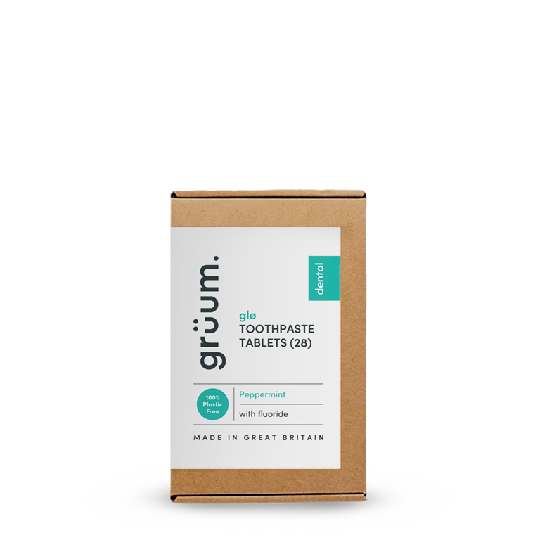 glo Toothpaste Tablets Peppermint 120 Pack grüum