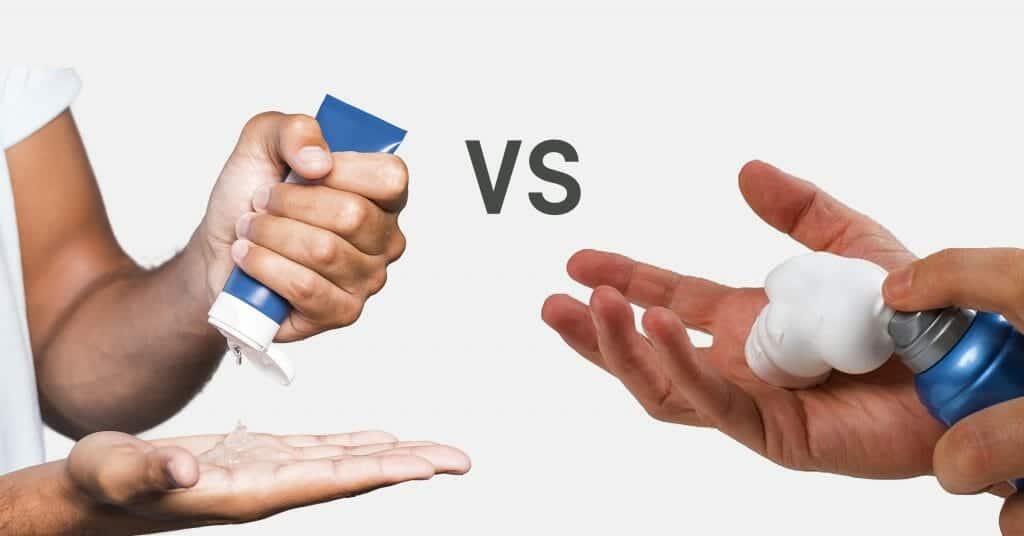 Shaving gel vs foam how are they different? grüum