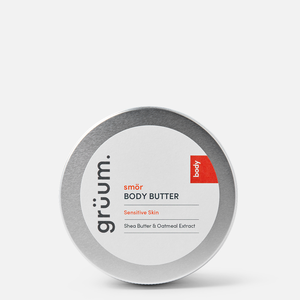 Tin of body butter.