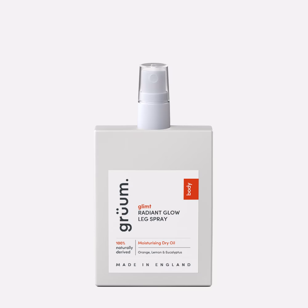 Bottle of leg spray product