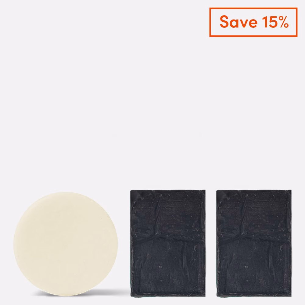 Three soap bars, save 15%