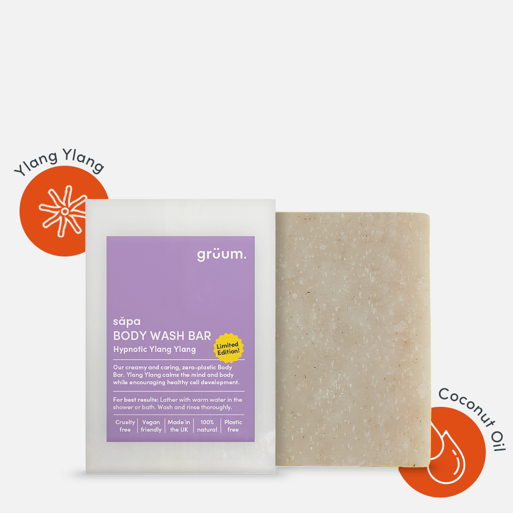 Grüum Såpa Body Bar - Hypnotic Ylang Ylang | 95G
