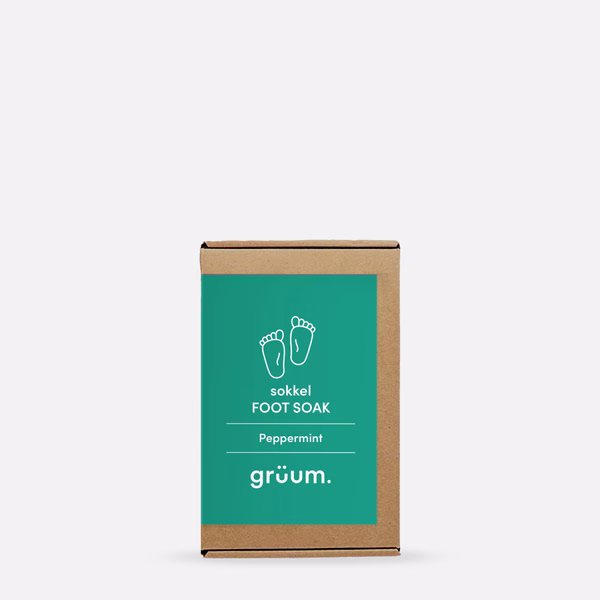 Box of peppermint foot soak