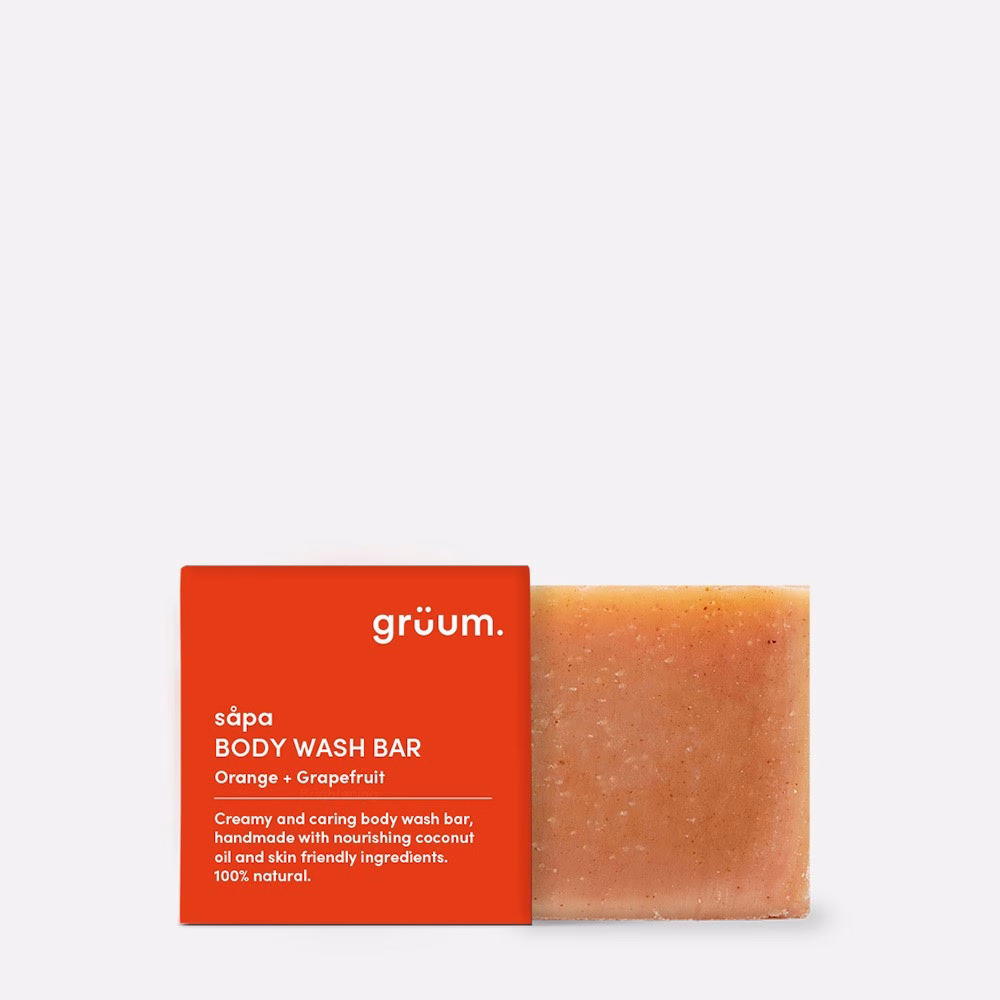 Orange grapefruit body wash bar