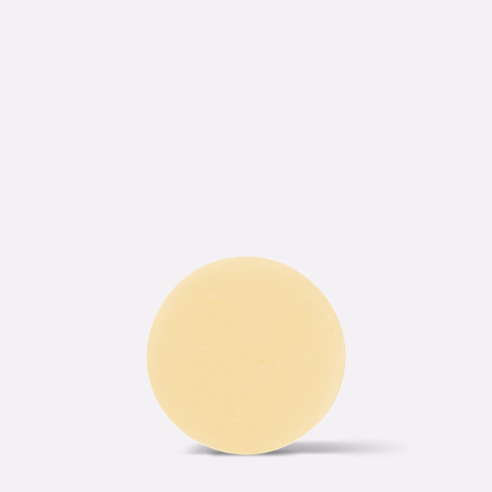 Round yellow bar on white background.