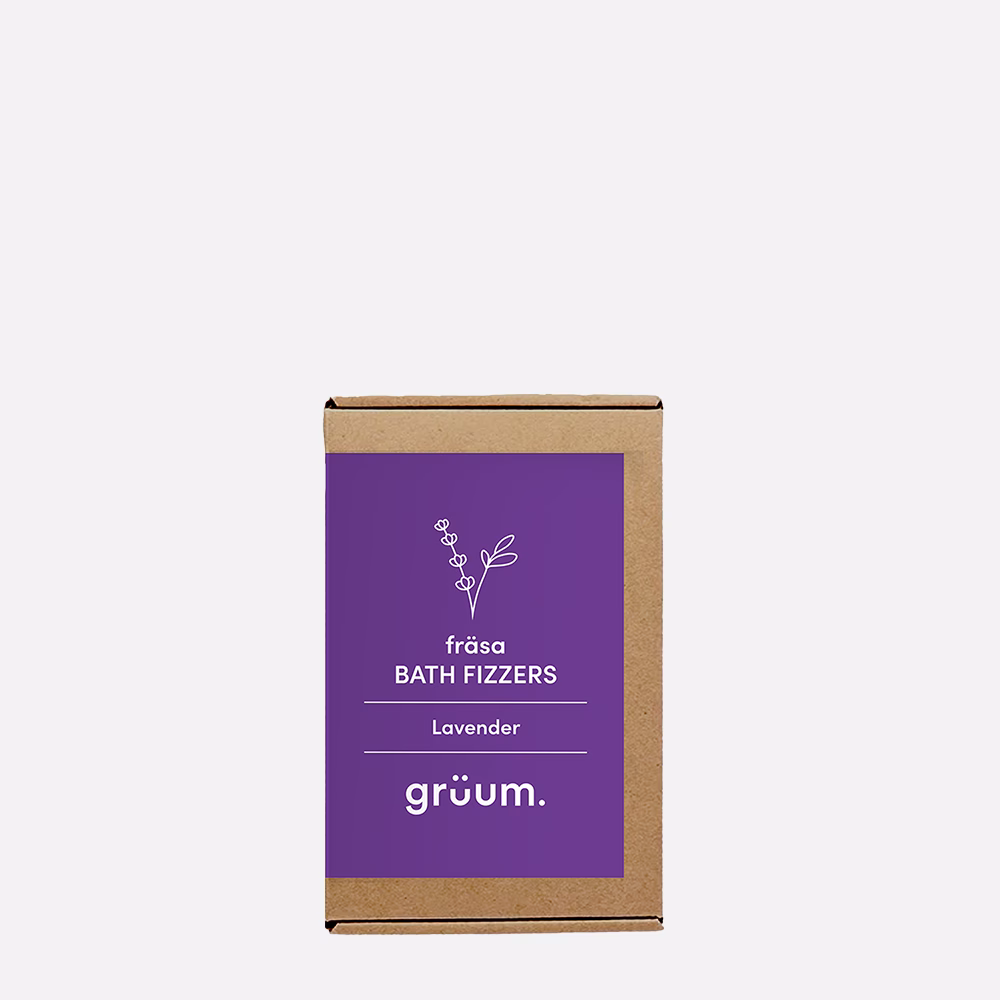 Lavender bath fizzers box