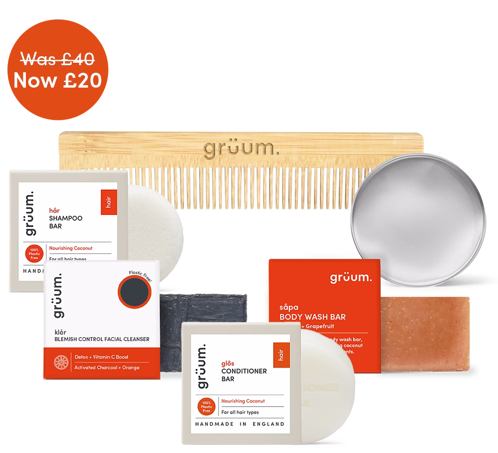 Grooming products with comb and price discount.
