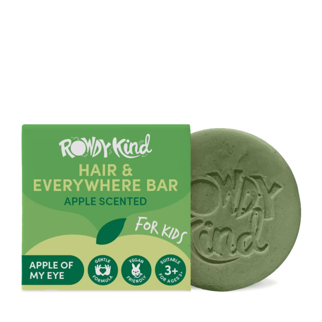 Green hair and everywhere bar