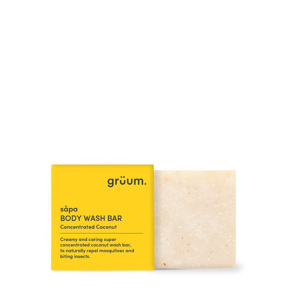 såpa Body Wash Bar Concentrated Coconut 35g grüum