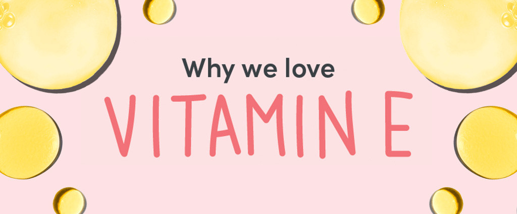 Vitamin E promotional graphic