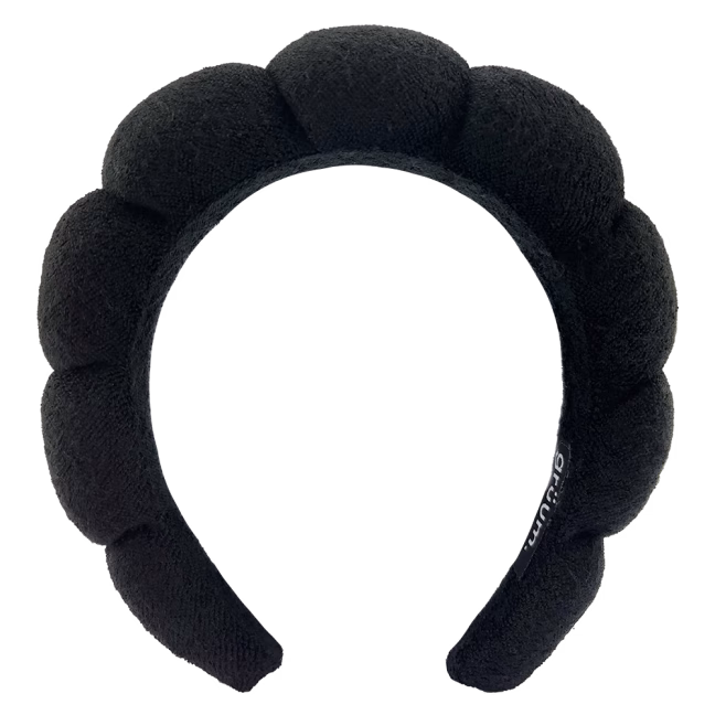 Black padded headband