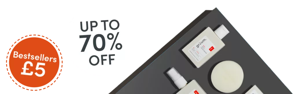 Sale on skincare products