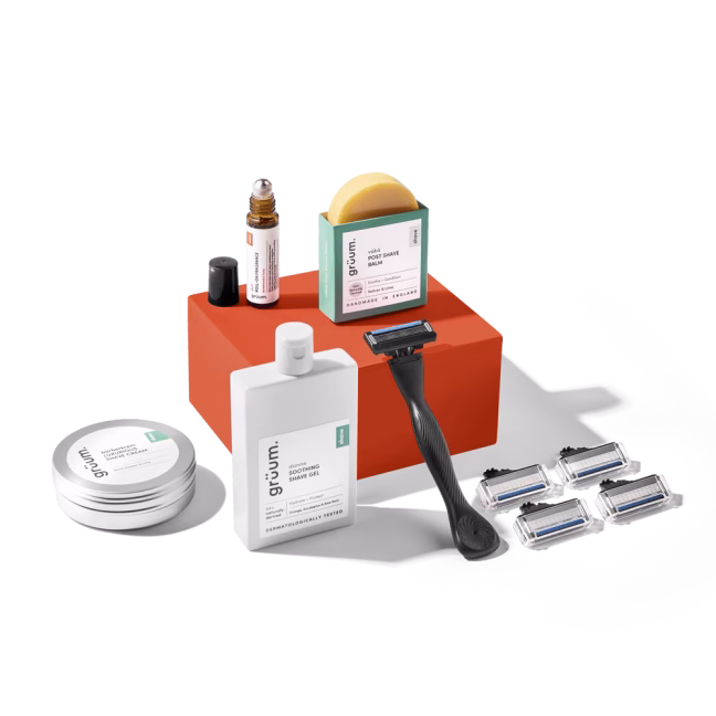 Men's grooming products and accessories