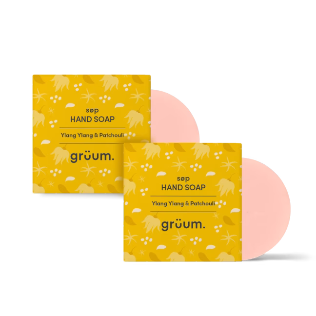 Two bars of hand soap