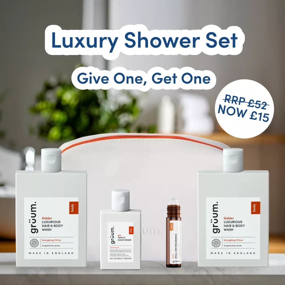 Luxury shower set with price offer.