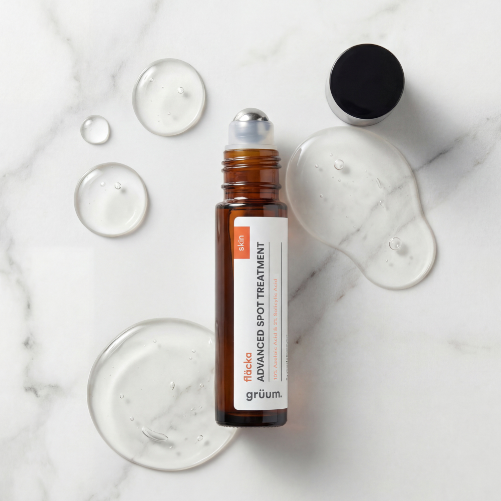 Skincare product with liquid drops