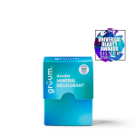 Mineral deodorant box with award badge