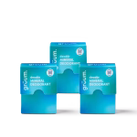 Three boxes of mineral deodorant