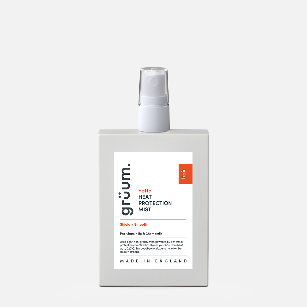 Heat protection mist bottle