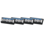 Four razor blade cartridges