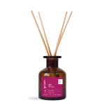 Reed diffuser with glass bottle