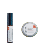 Eyelash serum and eye cream.