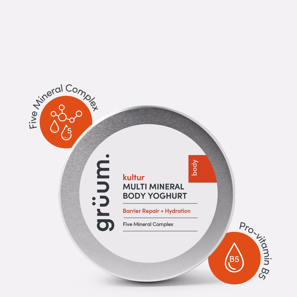 Gruum body yoghurt packaging