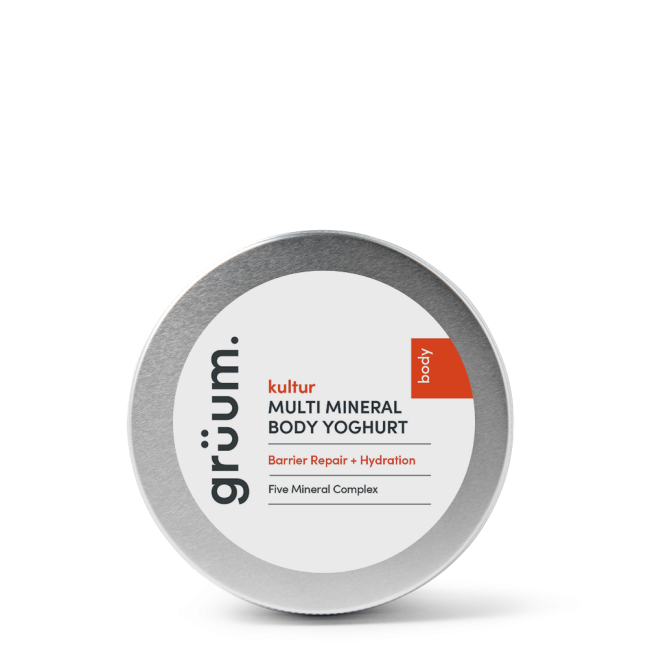 Multi Mineral Body Yoghurt container