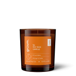 Orange soy wax candle