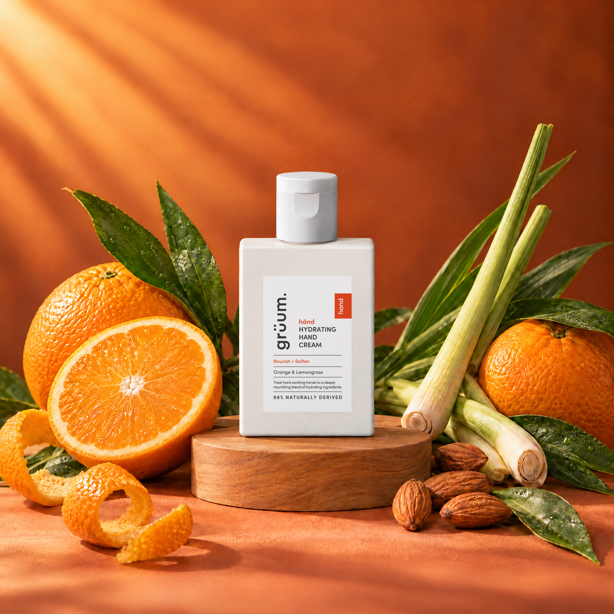 händ hydrating hand cream bottle