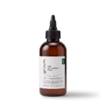 amber bottle of anti-dandruff scalp tonic